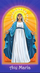 Prayer Card - Hail Mary (Spanish) - Pack of 10